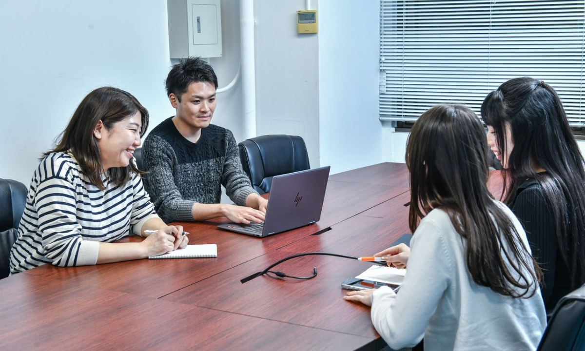 少人数でのミーティング